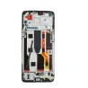 DISPLAY ORIGINALE LCD OLED PER OPPO RENO8 LITE 5G CPH2343 FRAME TOUCH NERO