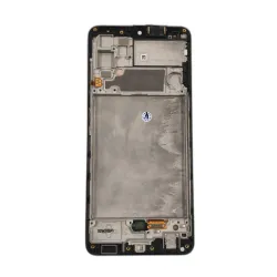 DISPLAY LCD+TOUCH+FRAME SAMSUNG GALAXY A32 SM-A325F SERVICE PACK ORIGINALE NERO