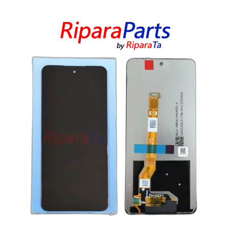 DISPLAY LCD TOUCH OPPO A5 PRO 4G CPH2711 / A5 5G / A5x VETRO NERO PARI ORIGINALE