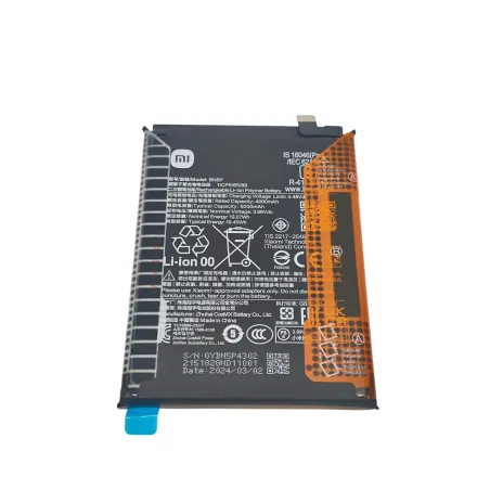 BATTERIA ORIGINALE BN5P XIAOMI REDMI NOTE 13 5G 2312DRAABG 5000MaH CON ADESIVO