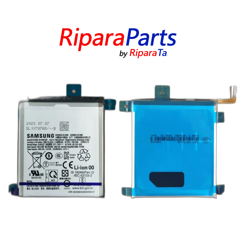 BATTERIA ORIGINALE PER SAMSUNG S21 5G SM-991 SERVICE PACK EB-BG991ABY 4000mAh