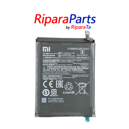 BATTERIA ORIGINALE BN46 PER XIAOMI REDMI NOTE 8 M1908C3JG 3900mAh