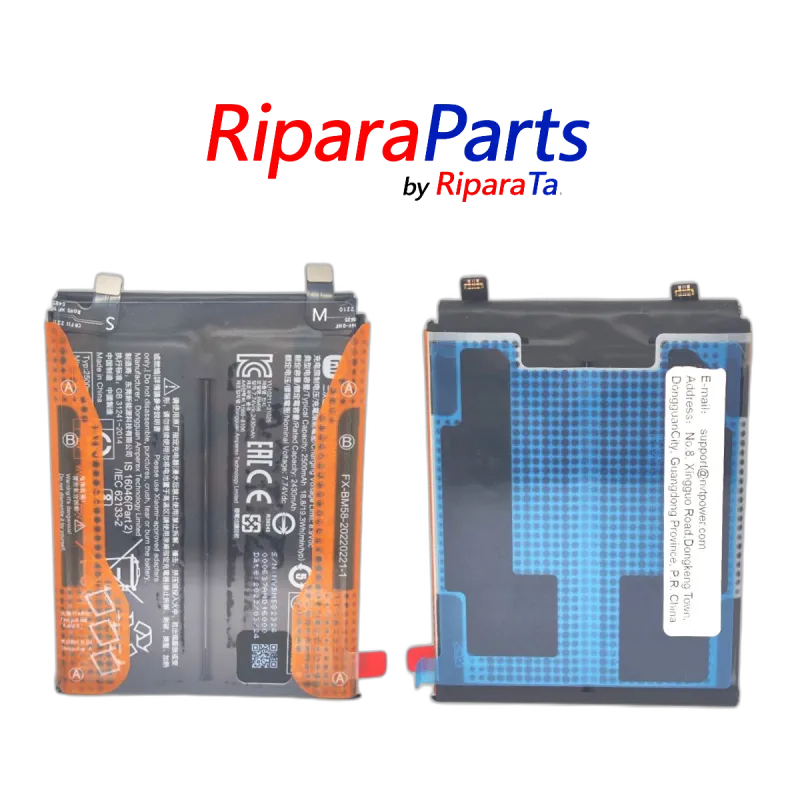 BATTERIA ORIGINALE BM58 XIAOMI MI 11T PRO 5G 2107113SG 5000MaH