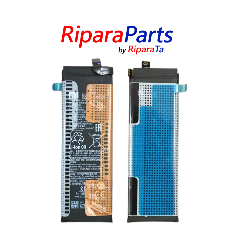 BATTERIA ORIGINALE BM52 XIAOMI MI NOTE 10 M1910F4G / 10 LITE / 10 PRO 5260mAh