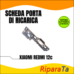 PCB CONNETTORE RICARICA XIAOMI REDMI 12c 22120RN86G DOCK MICROFONO OEM