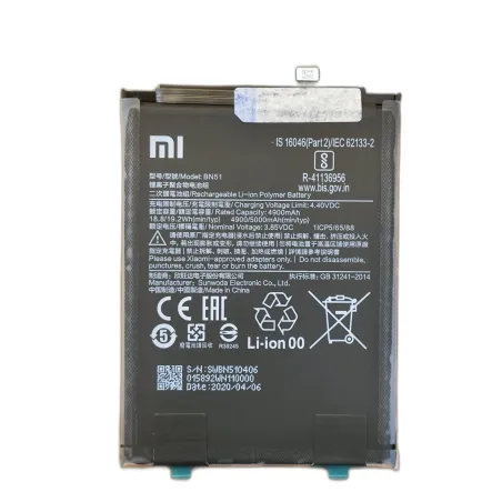 BATTERIA BN51 ORIGINALE PER XIAOMI REDMI 8A M1908C3KG 5000mAh