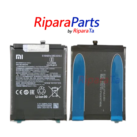 BATTERIA BM4J PER XIAOMI REDMI NOTE 8 PRO M1906G7G SERVICE PACK 4400mAh