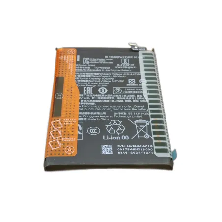 BATTERIA ORIGINALE BN62 PER XIAOMI REDMI 9T / REDMI NOTE 9 / POCO M3 6000mAh
