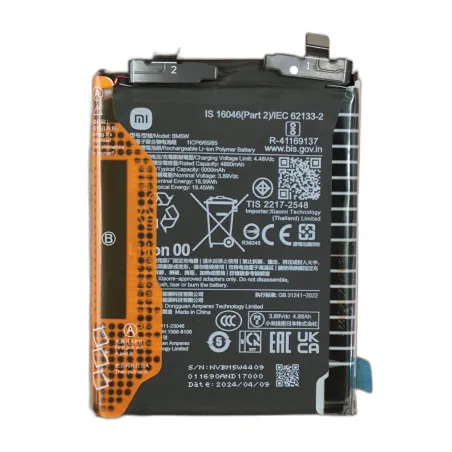 BATTERIA BM5W PER XIAOMI 14T PRO 5G 2407FPN8EG ORIGINALE GARANTITO 5000mAh