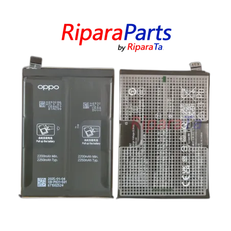 BATTERIA BLP831 ORIGINALE PER OPPO FIND X3 PRO CPH2173 SERVICE PACK 4500mAh