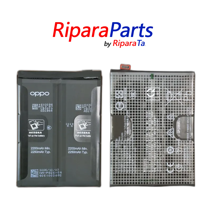 BATTERIA BLP825 PER OPPO FIND X3 NEO CPH2207 ORIGINALE GARANTITO 4500mAh