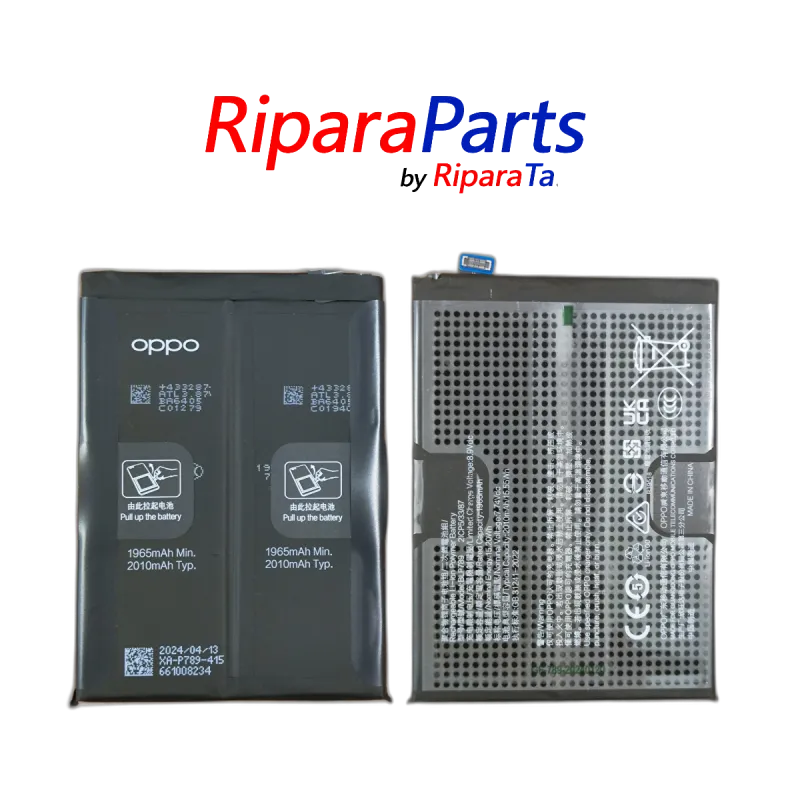BATTERIA BLP789 ORIGINALE PER OPPO RENO4 5G CPH2113 SERVICE PACK 4020mAh