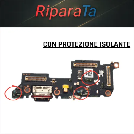 PCB CONNETTORE RICARICA OPPO RENO 13 5G DOCK MIC LETTORE CPH2689 PARI ORIGINALE