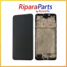 DISPLAY LCD TOUCH FRAME SERVICE PACK PER SAMSUNG GALAXY A16 4G SM-A165 AMOLED NERO