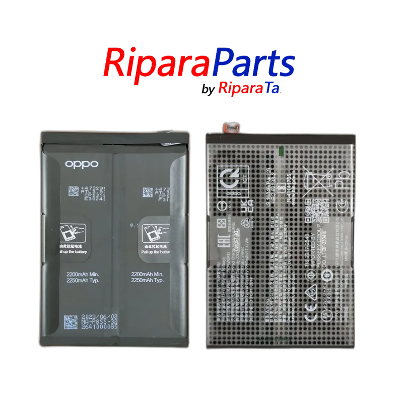 BATTERIA BLP855 PER OPPO FIND X5 Lite CPH2371 ORIGINALE GARANTITO 4500mAh