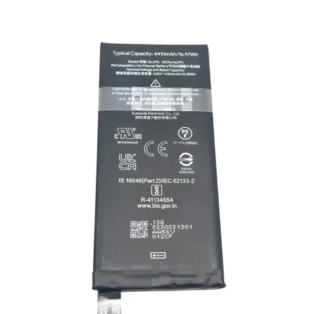 BATTERIA ORIGINALE GLU7G GOOGLE PIXEL 6a G1AZG 4410 mAh