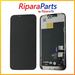 DISPLAY LCD SOFT OLED PER APPLE IPHONE 13 A2633 NERO PREMIUM PARI ALL'ORIGINALE