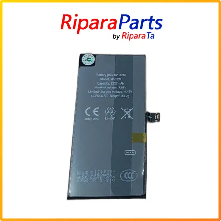 BATTERIA PER APPLE IPHONE 12 MINI A2399 ZERO CICLI PARI ORIGINALE 2227mAh