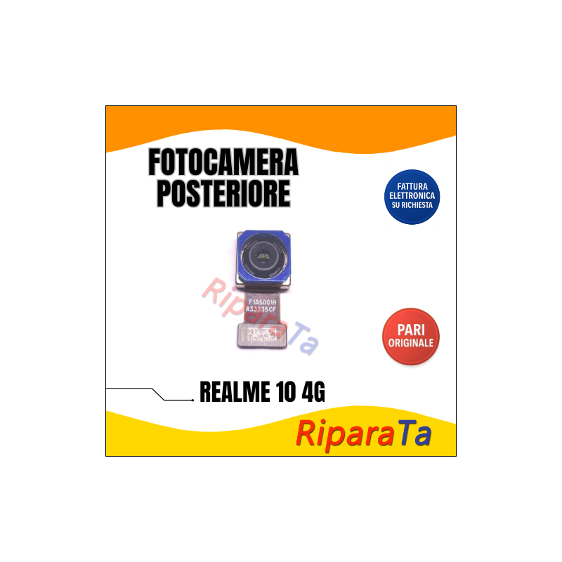 FOTOCAMERA POSTERIORE REALME 10 4G RMX3630 FLAT FLEX BACK CAMERA | Rip