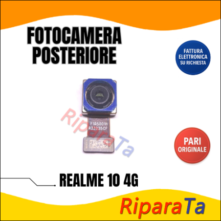 FOTOCAMERA POSTERIORE REALME 10 4G RMX3630 FLAT FLEX BACK CAMERA | Rip