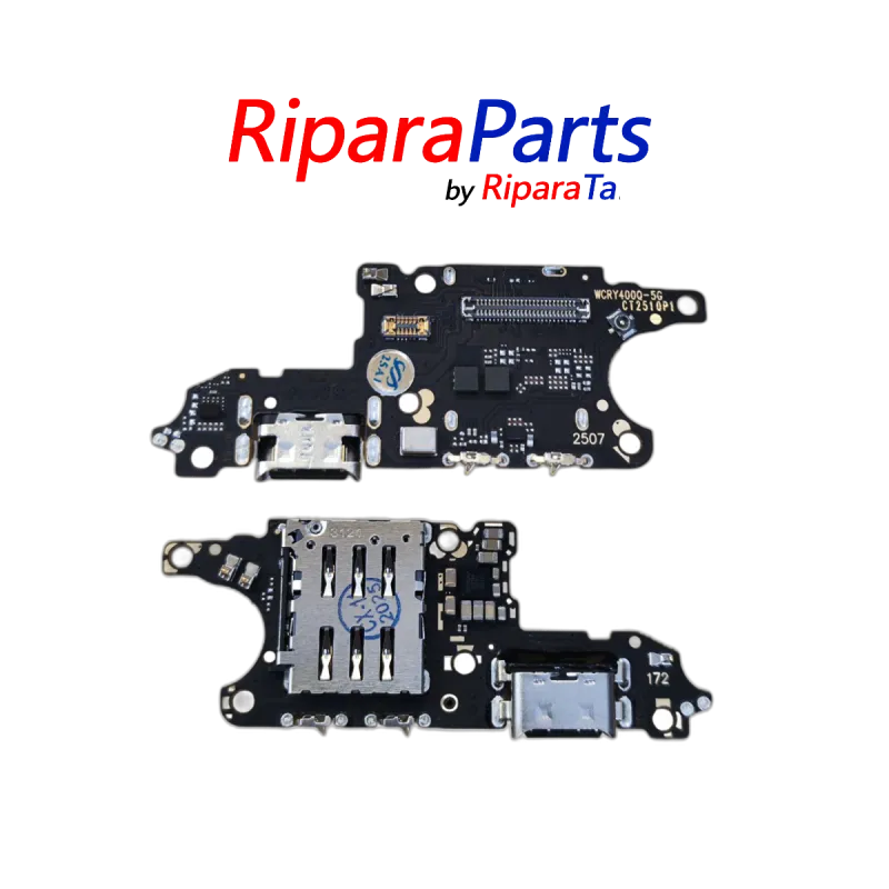 CONNETTORE RICARICA HONOR 400 LITE ABR-NX1 ABR-N31C1 PCB MICROFONO LETTORE SIM