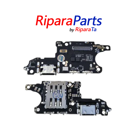 CONNETTORE RICARICA HONOR 400 LITE ABR-NX1 ABR-N31C1 PCB MICROFONO LETTORE SIM