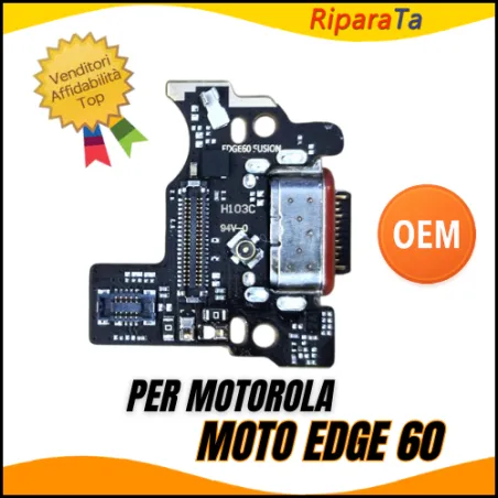 CONNETTORE RICARICA MOTOROLA EDGE 60 XT2505-1 XT2505-4 DOCK PCB OEM