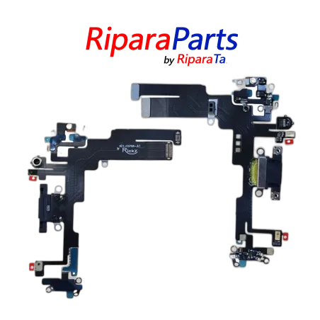 CONNETTORE RICARICA PER APPLE IPHONE 14 A2882 FLAT DOCK MICROFONO OEM