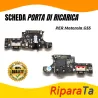 PCB Connettore + Microfono + Jack Audio per Motorola Moto G55 OEM