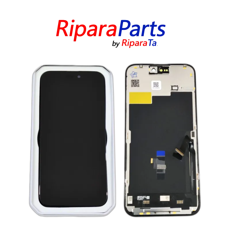 DISPLAY LCD APPLE IPHONE 15 PRO MAX A3106 JK INCELL IC INTERCAMBIABILE NERO