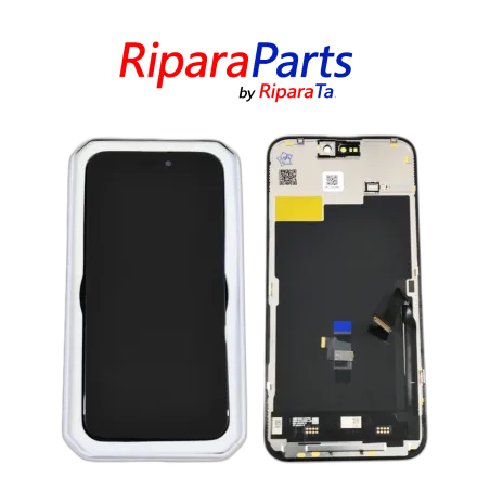 DISPLAY LCD APPLE IPHONE 15 PRO MAX A3106 JK INCELL IC INTERCAMBIABILE NERO