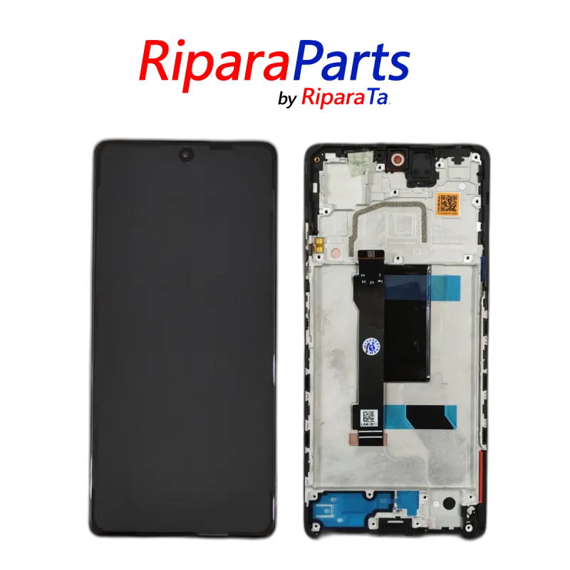 DISPLAY AMOLED LCD FRAME PER XIAOMI POCO X5 PRO 22101320G SERVICE NERO