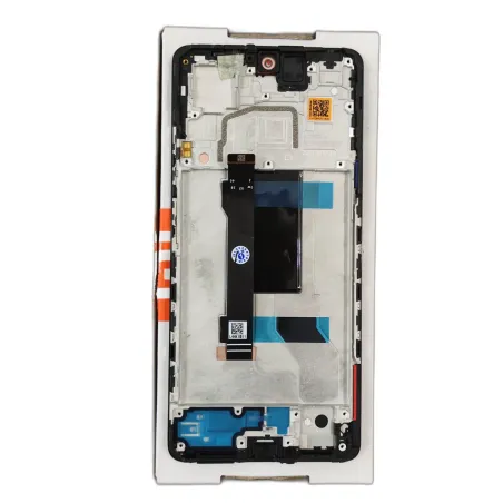 DISPLAY AMOLED LCD FRAME PER XIAOMI POCO X5 PRO 22101320G SERVICE NERO
