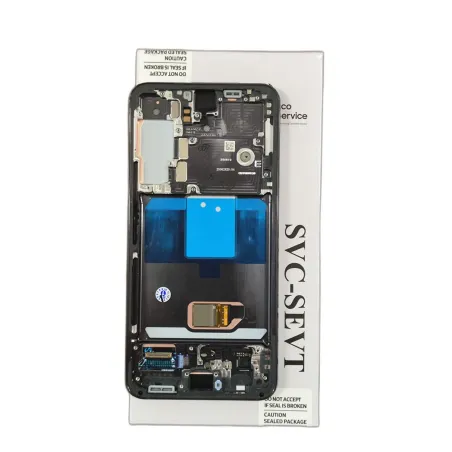DISPLAY AMOLED PER SAMSUNG GALAXY S22 SM-S901 TOUCH FRAME SERVICE PACK NERO