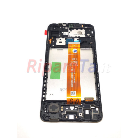 DISPLAY LCD+TOUCH SAMSUNG GALAXY A12 SM-A127 SERVICE PACK ORIGINALE NE