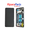 DISPLAY LCD OLED FRAME PER OPPO RENO 13F / 13FS 5G ORIGINALE CPH2699 TOUCH SCREEN GRAPHITE GRIGIO