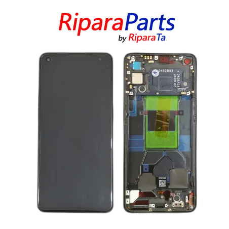 DISPLAY LCD OLED FRAME PER OPPO RENO6 5G PEQM00 CPH2251 ORIGINALE TOUCH SCREEN NERO
