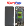 DISPLAY LCD OLED FRAME PER OPPO RENO6 5G PEQM00 CPH2251 ORIGINALE TOUCH SCREEN NERO