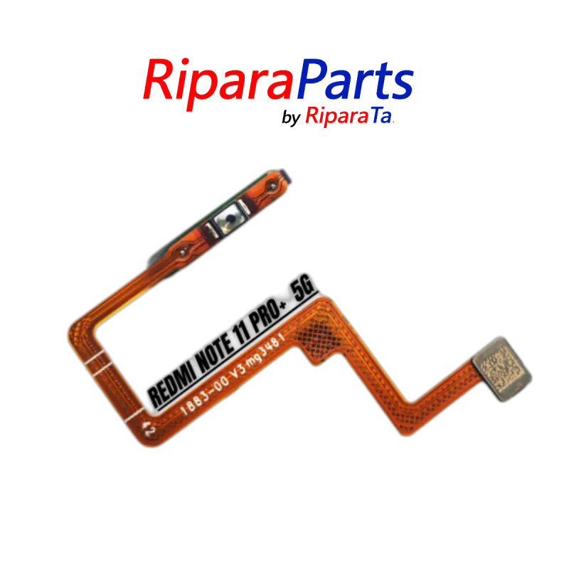 FLEX FLAT SENSORE IMPRONTE + TASTO ACCENSIONE XIAOMI REDMI NOTE 11 PRO+ 5G