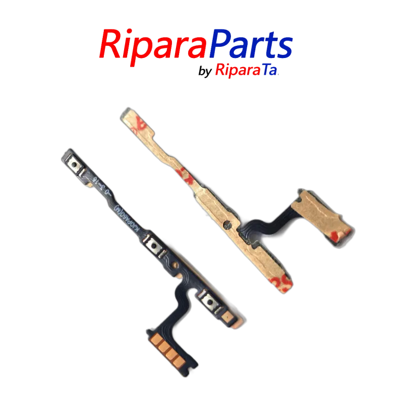 FLAT FLEX TASTI LATERALI VOLUME + TASTO ACCENSIONE OPPO A60 NERO CPH2631 ON OFF
