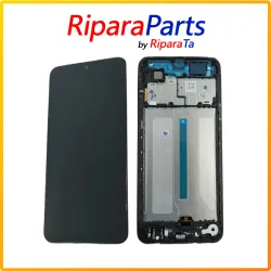 DISPLAY LCD TOUCH+FRAME ORIGINALE PER XIAOMI REDMI A5 25028PC03G / POCO C71 SCHERMO NERO