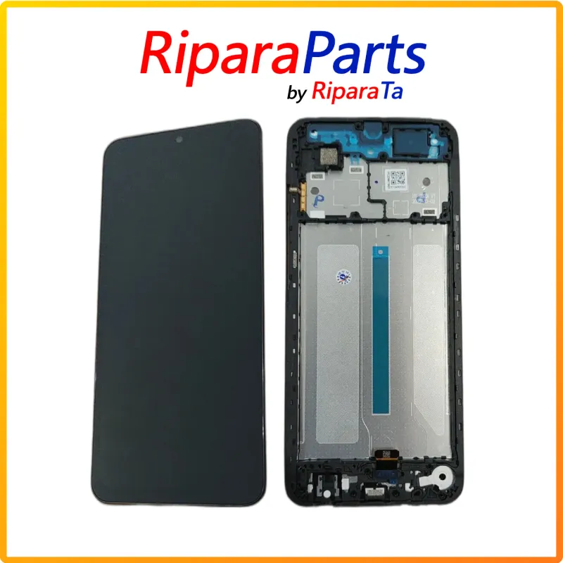 DISPLAY LCD TOUCH+FRAME ORIGINALE PER XIAOMI REDMI A5 25028PC03G / POCO C71 SCHERMO NERO