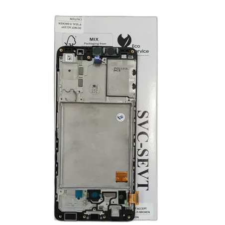 DISPLAY LCD TOUCH+FRAME PER SAMSUNG GALAXY A41 SM-A415 SCHERMO AMOLED NERO