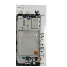 DISPLAY LCD TOUCH+FRAME PER SAMSUNG GALAXY A41 SM-A415 SCHERMO AMOLED NERO