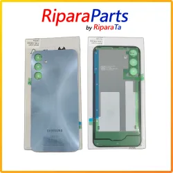 BACK COVER SCOCCA POSTERIORE PER SAMSUNG GALAXY A15 4G A155F A156B SERVICE BLU