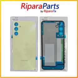 BACK COVER SCOCCA POSTERIORE PER SAMSUNG GALAXY A15 4G A155F A156B SERVICE GIALLO