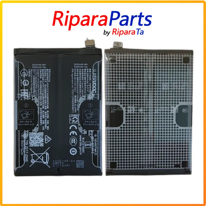 BATTERIA BLPC47 SERVICE PACK PER REALME GT 7 5G RMX5061 7000mAh