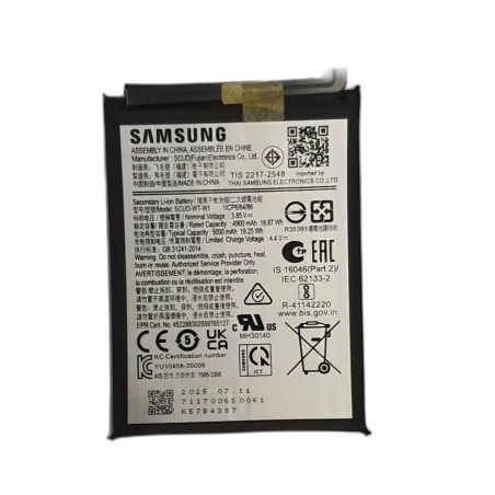 BATTERIA ORIGINALE WT-W1 PER SAMSUNG GALAXY A22 5G SM-A226B PILA 5000mAh