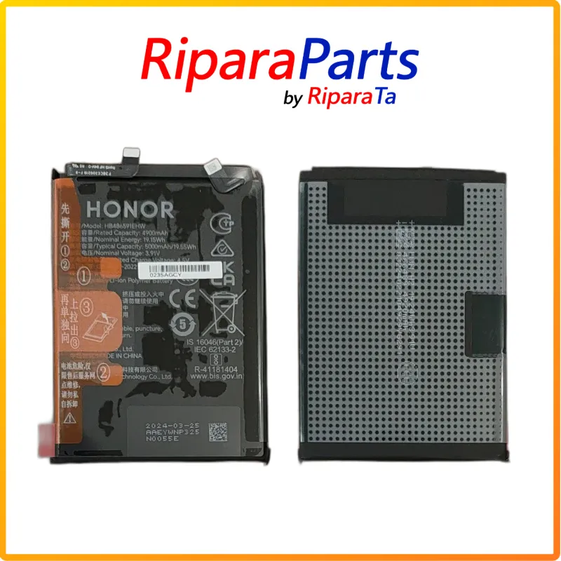 BATTERIA HB486591EHW SERVICE PACK PER HONOR 90 REA-AN00 REA-NX9 PILA 5000mAh