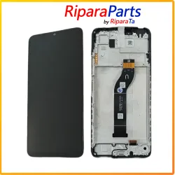 DISPLAY LCD TOUCH FRAME PER XIAOMI REDMI 13C 4G SERVICE PACK SCHERMO NERO
